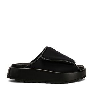 Black Women's Slide Sandals